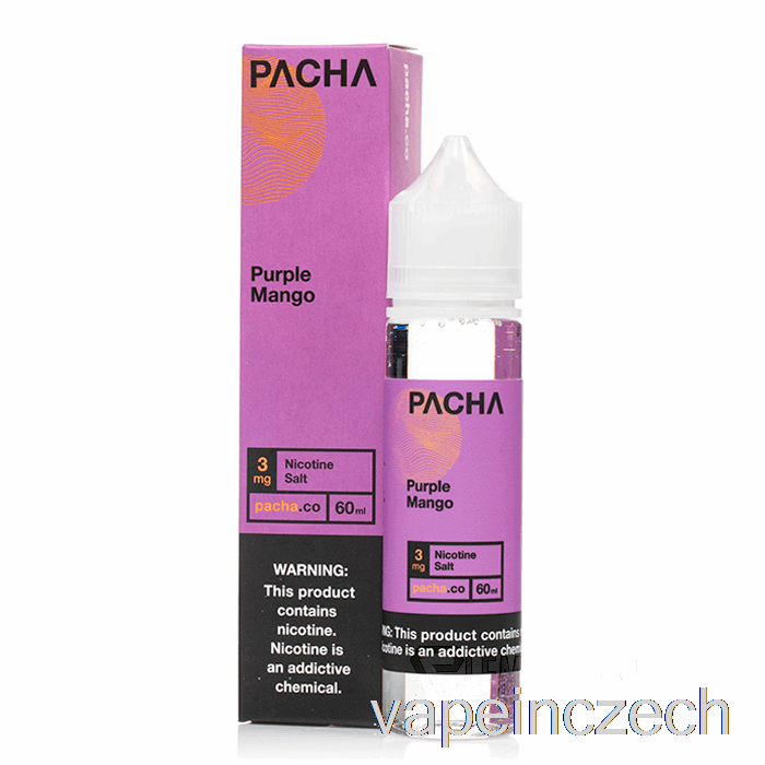 Fialové Mango - Pacha - 60ml 0mg Vape Bez Nikotinu